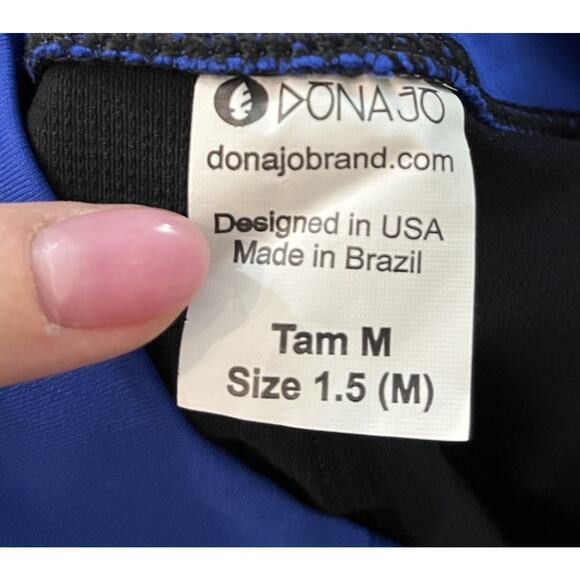 Donajo‎ Blue Tam M Women's Activewear Tennis Golf Skirt Skort Size 1.5 Medium - Picture 3 of 5